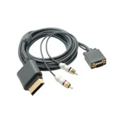 KABEL VGA DO XBOX 360 D-SUB + 2 x AUDIO