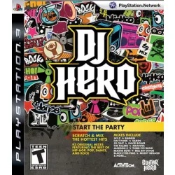 DJ Hero + mixer + adapter PS3