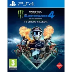 Monster Energy Supercross 4 PS4