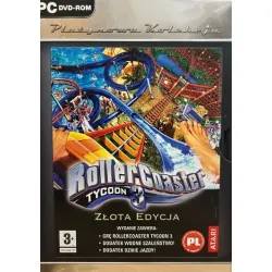 Roller Coaster Tycoon 3 PC PL Platynowa Kolekcja