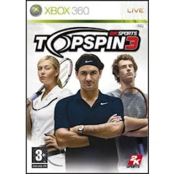 Top Spin 3 2K Sports X360