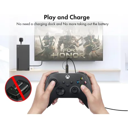 ElecGear Akumulator Litowo-jonowy do Xbox, 1200mAh Series X/S, Xbox One