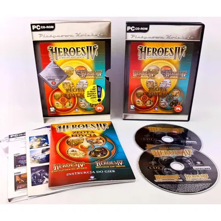 Heroes of Might & Magic Złota Edycja 4 PL PC