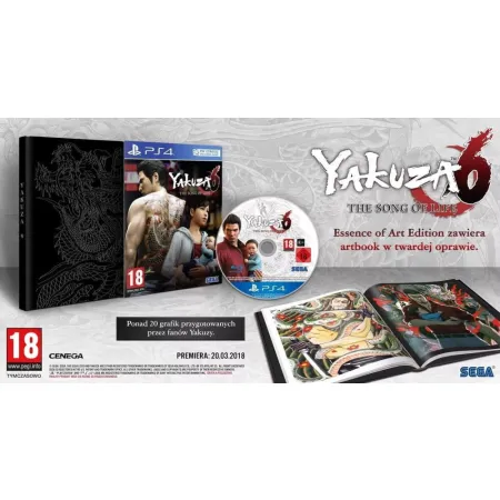 Yakuza 6 The Song of life Essence of Art Edition PS4