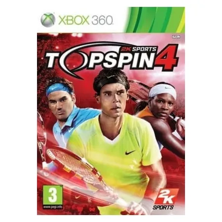 Top Spin 4 2K Sports X360