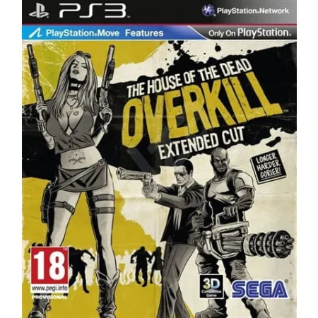 House of the Dead: Overkill Extended Cut PS3 Move