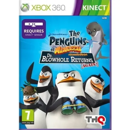 Kinect Pingwiny z Madagaskaru X360