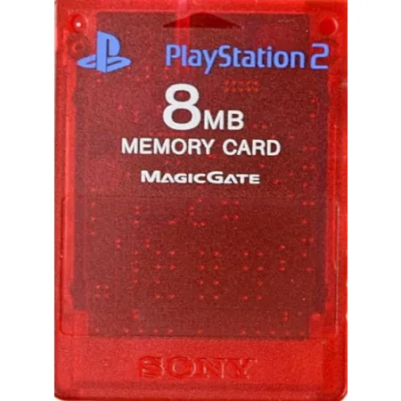 Karta pamięci Sony oryginalna 8MB czerwona PS2