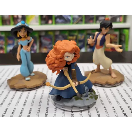 Disney Infinity 2.0 Alladyn Jasmine Merida X360