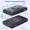 Mocny magnetyczny bezprzewodowy PowerBank Genmifly MagSafe 10000 PN-W35