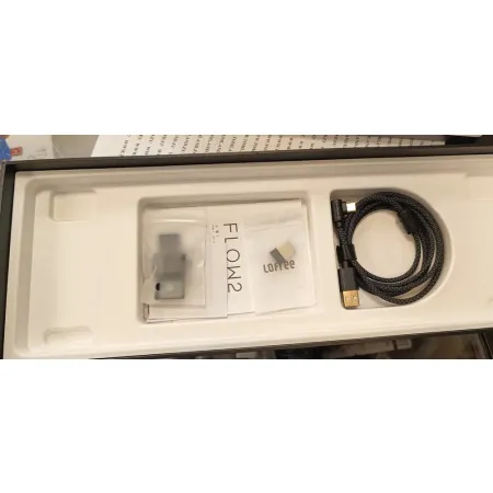 Klawiatura mechaniczna Flow 2 US-PL BT WIFI Kabel Aluminium