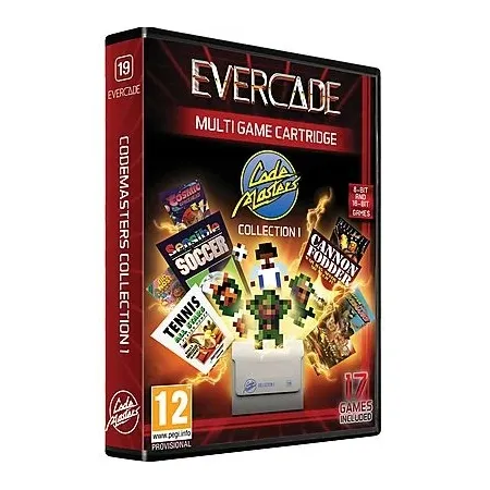 Evercade Multigame Cartridge Code Masters Collection 1