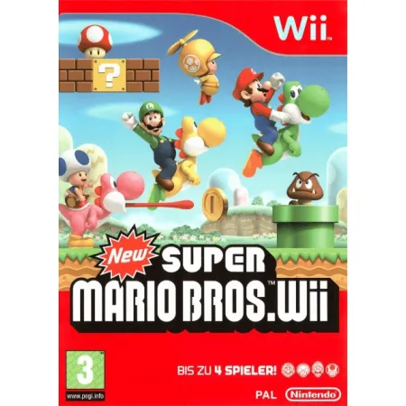 NEW SUPER MARIO BROS.  WII