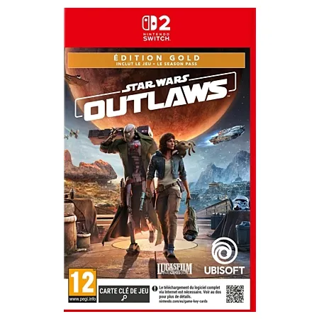 Star Wars Outlaws Gold Edition SWITCH 2 Folia